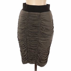 H & M rushed sexy  bodycon skirt size 6